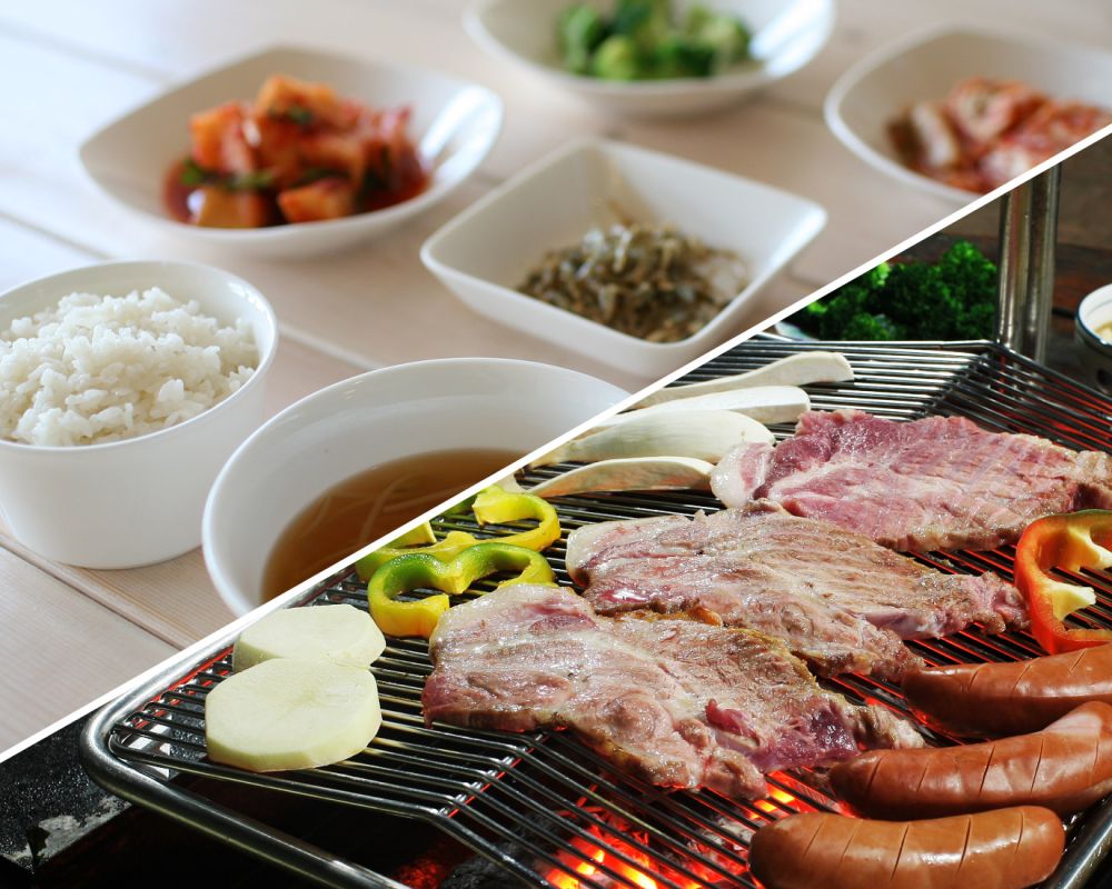 석식과 조식 서비스